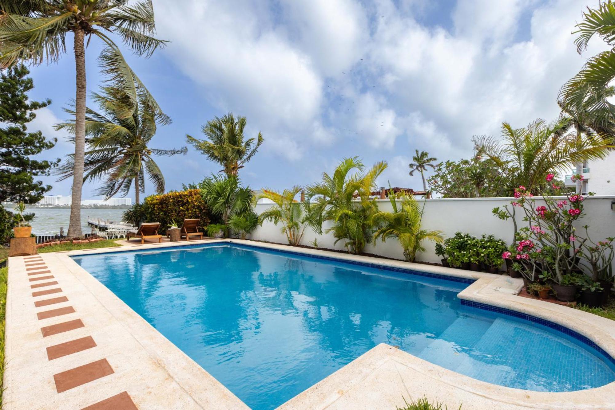 Magnifica Villa Palmeras Pok Ta Pok Zona Hotelera Cancún Eksteriør bilde