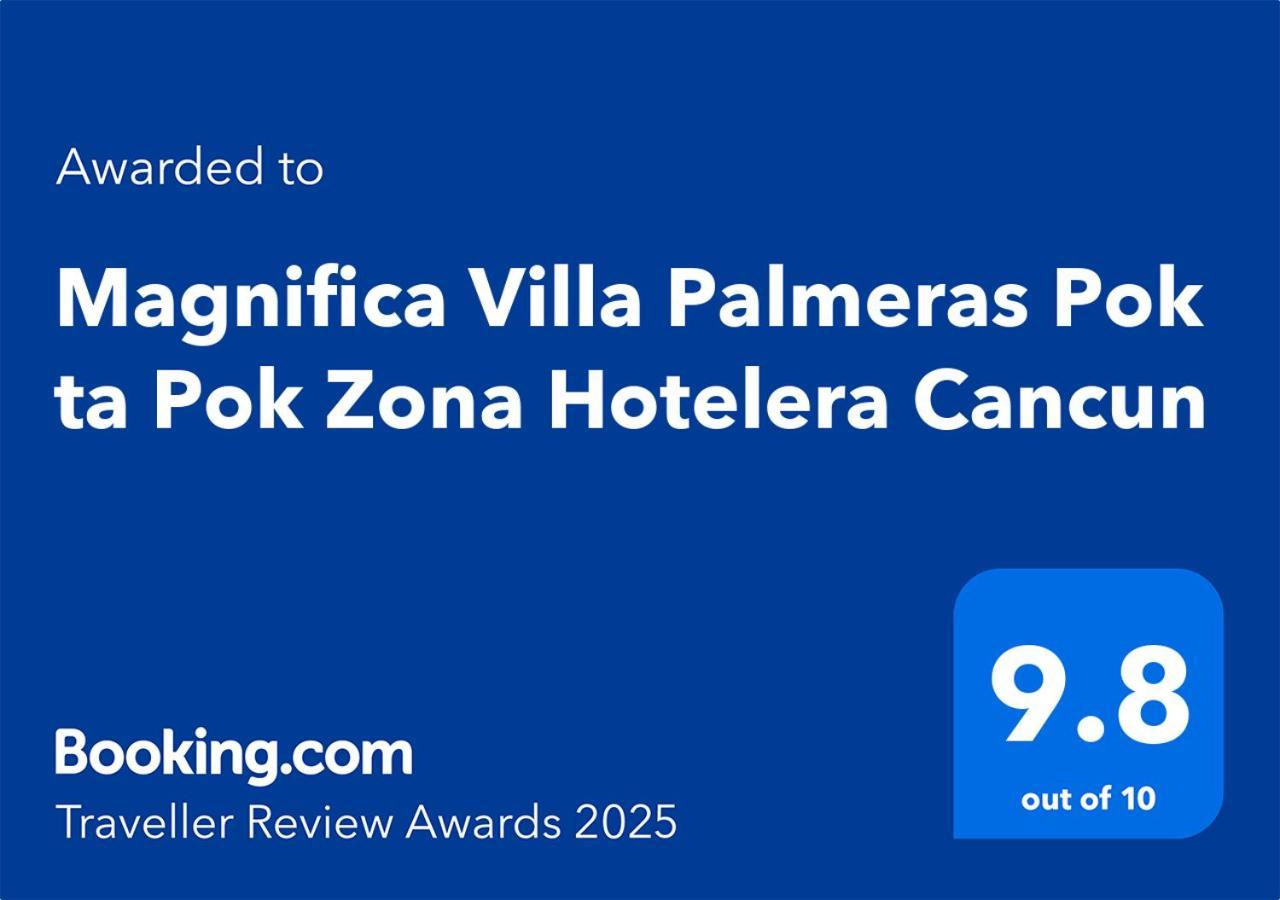 Magnifica Villa Palmeras Pok Ta Pok Zona Hotelera Cancún Eksteriør bilde